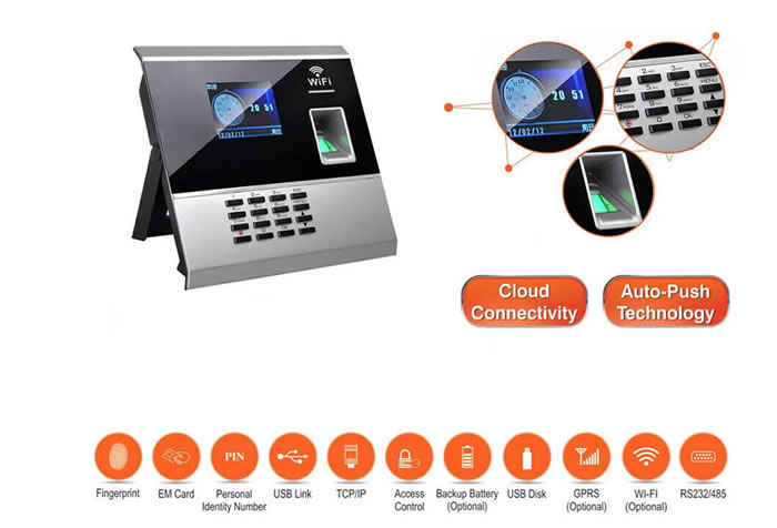 TM30 Fingerprint reader access control